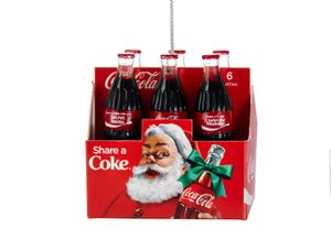 Coke 6PK Bottles 2.6 Inch - Kurt S. Adler