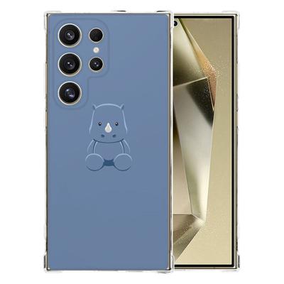Samsung Galaxy S25 Ultra Hoesje - Baby Rhino TPU Antishock Samsung Galaxy S25 Ultra Hoesje - Baby Rhino TPU Antishock