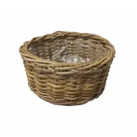 Mand Rond Antiek Grijs Ø21cm