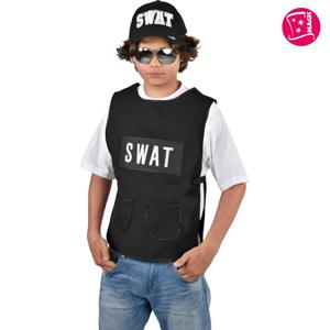 SWAT Vest Kind Zwart