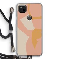 Bikini body: Pixel 4a Transparant Hoesje met koord