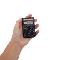 MAUL ECO 250 calculator Pocket Basisrekenmachine Zwart - thumbnail