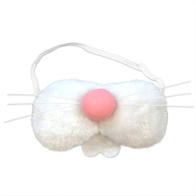 Konijn / haas verkleed snuit - pluche - volwassenen - neus met tanden en snorharen - paashaas Konijn / haas verkleed snuit - pluche - volwassenen - neus met tanden en snorharen - paashaas