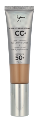 IT Cosmetics CC+ Color Corr. Full Coverage Cream SPF50 Neutral Medium - Tube 32 ml Concealer Dames