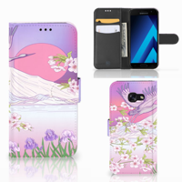 Samsung Galaxy A5 2017 | Telefoonhoesje | Met pasjeshouder | Bird Flying Samsung Galaxy A5 2017 | Telefoonhoesje | Met pasjeshouder | Bird Flying