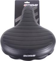 Edge Fietszadel urban xl wave - zwart Edge Fietszadel urban xl wave - zwart