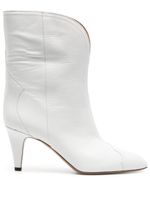 ISABEL MARANT bottines Dytho 30 mm en cuir - Blanc - thumbnail