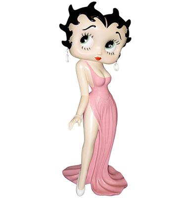Betty Boop Beeld Roze Jurk 94 cm Betty Boop Beeld Roze Jurk 94 cm