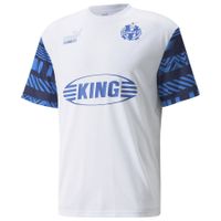 Marseille Trainingsshirt FtblHeritage - Wit/Blauw - thumbnail