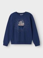 Name it winter sweater meisjes - blauw - regular fit - NkfNuasa