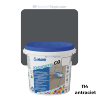 Mapei | Kerapoxy Easy Design | 114 Antraciet | Voegmiddel