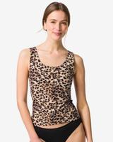 HEMA Dames bh hemd met ingebouwde cups naturel (naturel)