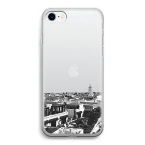 Marrakech Skyline : iPhone SE 2020 Transparant Hoesje