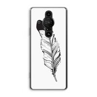 Pluim: Sony Xperia Pro-I Transparant Hoesje Pluim: Sony Xperia Pro-I Transparant Hoesje