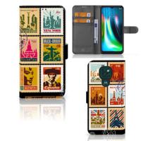 Motorola Moto G9 Play | E7 Plus | Flip Cover | Postzegels