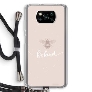 Be(e) kind: Xiaomi Poco X3 Pro Transparant Hoesje met koord