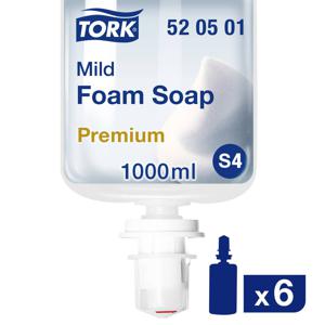 Tork 520501 zeep 1000 ml Schuimzeep 1,03 kg 6 stuk(s)