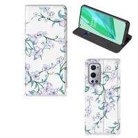 OnePlus 9 Pro Uniek Smart Cover Blossom White