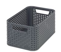 Curver style mandje S 6 liter antraciet