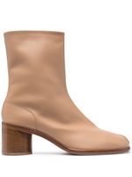 Maison Margiela bottines Tabi 60 mm en cuir - Tons neutres