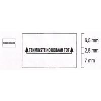 Etiket 2616 wit perm rechthk Tenminste h