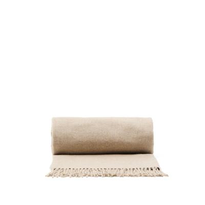 Kave Home Plaid 'Trevina' 170 x 130cm, kleur Beige