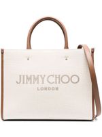 Jimmy Choo sac cabas Varenne médium - Tons neutres