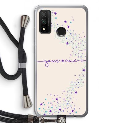 Sterren: Huawei P Smart (2020) Transparant Hoesje met koord