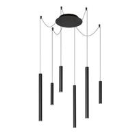 Lucide LORENZ Hanglamp 6xGeïntegreerde LED - Zwart