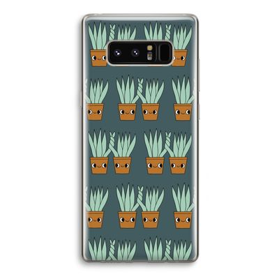 Sansevieria: Samsung Galaxy Note 8 Transparant Hoesje