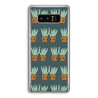 Sansevieria: Samsung Galaxy Note 8 Transparant Hoesje