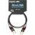 Klotz KT-JJ300 Stereo twin kabel met Jack pluggen 3 meter Klotz KT-JJ300 Stereo twin kabel met Jack pluggen 3 meter