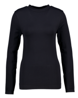 Naadloos Thermo Sportshirt - Zwart