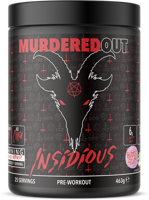 Murdered Out Insidious Pre-Workout Bubblescum (463 g)