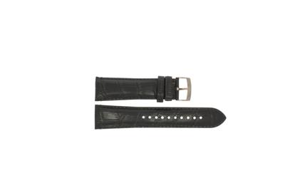 Horlogeband Armani AR1606 Leder Donkerbruin 23mm
