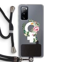 Venus: Samsung Galaxy S20 FE / S20 FE 5G Transparant Hoesje met koord Venus: Samsung Galaxy S20 FE / S20 FE 5G Transparant Hoesje met koord
