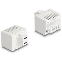 USB C naar 2-pins aansluitblok keystone