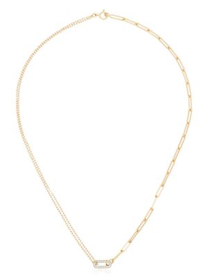 Yvonne Léon collier en or jaune 18ct orné de diamants