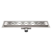 Aloni Douchegoot - 70x11cm - RVS 070CM Aloni Douchegoot - 70x11cm - RVS 070CM