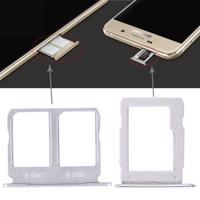 2 SIM-kaart lade + micro SD-kaart lade voor Galaxy A9100/A9 (2016) (wit)