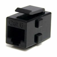 Connector RJ45 Startech C6KEYCOUPLER Zwart