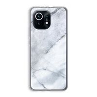 Witte marmer: Xiaomi Mi 11 Transparant Hoesje