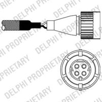Delphi Diesel Lambda-sonde ES10254-12B1