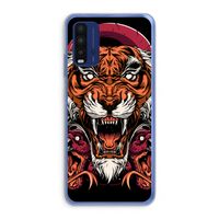 Tiger and Rattlesnakes: Xiaomi Redmi 9T Transparant Hoesje