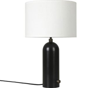 Gubi Gravity Small Tafellamp - Zwart staal & Wit