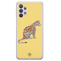 Samsung Galaxy A32 5G siliconen hoesje - Leo wild Samsung Galaxy A32 5G siliconen hoesje - Leo wild