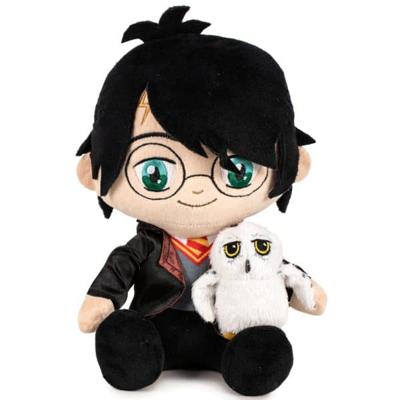 Harry Potter Knuffel Harry Potter met Hedwig 29 cm