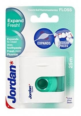 Jordan Flosstape - Tandpasta en Fluoridesmaak 25M Jordan Flosstape - Tandpasta en Fluoridesmaak 25M