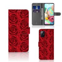 Samsung Galaxy A71 Hoesje Red Roses