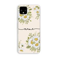 Daisies: Pixel 4 XL Transparant Hoesje Daisies: Pixel 4 XL Transparant Hoesje